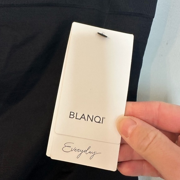 NWT BLANQI EVERYDAY Maternity Belly Support Leggings in Black Sz L - Picture 7 of 10